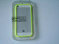 Захисний чохол для телефона iPhone 5 салатового кольору