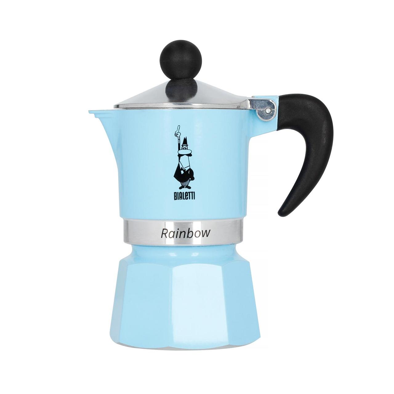 Кавоварка гейзерна Bialetti Rainbow 1tz Blue, фото 1