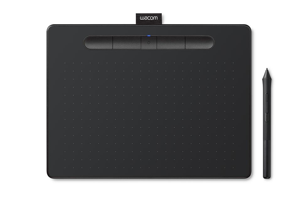 Графічний планшет Wacom Intuos M Bluetooth Black (CTL-6100WLK-N), фото 1
