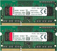 Пам'ять Kingston 8 GB (2x4GB) SO-DIMM DDR3L 1600 MHz (KVR16LS11K2/8)