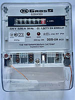 Електролічильник однофазний електронний Gross DDS-UA eco 5(50)A