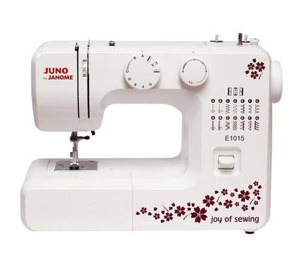 Швейна машинка електромеханічна Janome Juno E1015 White