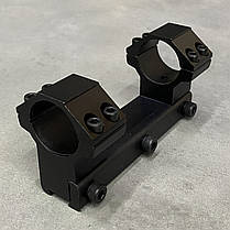 Кріплення для прицілу: моноблок Leapers UTG Accushot, d – 25.4mm, High (BH 21 мм), "Ластівчин хвіст", цільне (RGPM2PA-25H4), фото 3