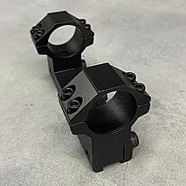 Кріплення для прицілу: моноблок Leapers UTG Accushot, d – 25.4mm, High (BH 21 мм), "Ластівчин хвіст", цільне (RGPM2PA-25H4), фото 5