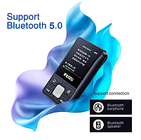 MP3 плеєр Ruizu X55 Bluetooth Hi-Fi 8Gb з кліпсою, фото 3