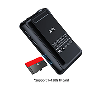 MP3 плеєр Ruizu X55 Bluetooth Hi-Fi 8Gb з кліпсою, фото 10