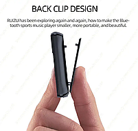 MP3 плеєр Ruizu X55 Bluetooth Hi-Fi 8Gb з кліпсою, фото 7