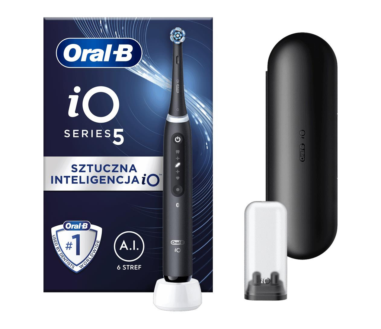 Електрична зубна щітка Oral-B iO Series 5 Black