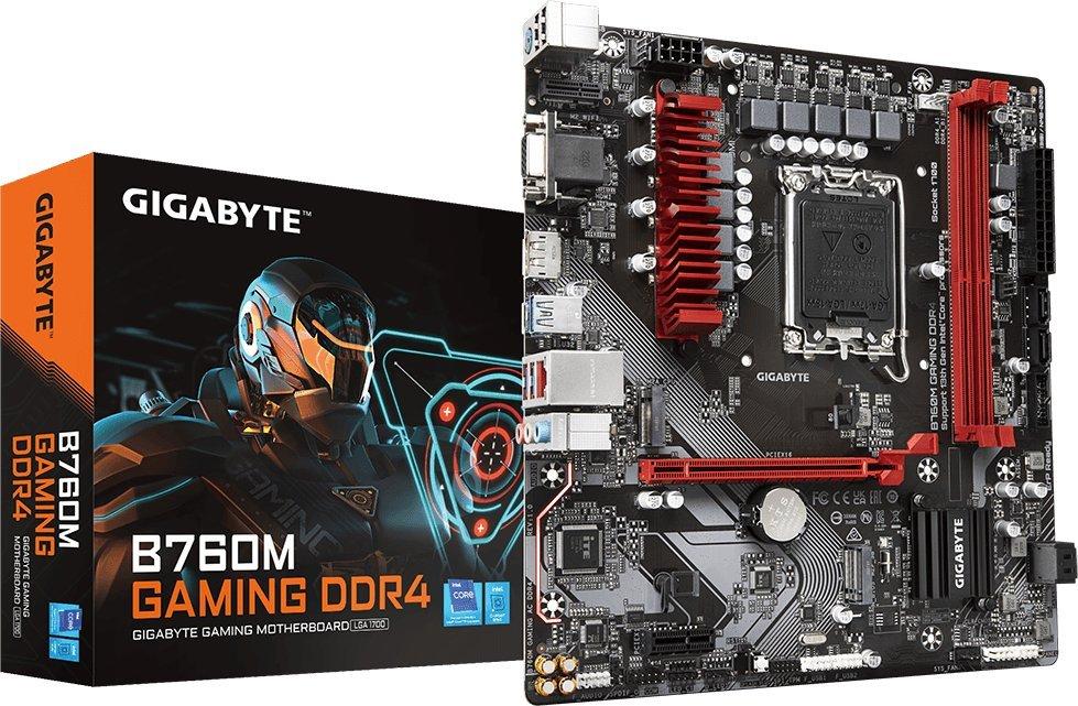 Материнська плата Gigabyte B760M GAMING DDR4, фото 1