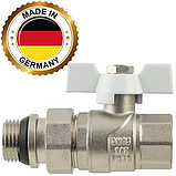 Кран кульовий 1/2" з американкою (кран-американка) RAFTEC (Німеччина), фото 3