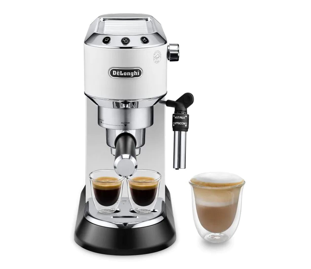 Кавоварка ріжкова еспресо Delonghi EC 685.W