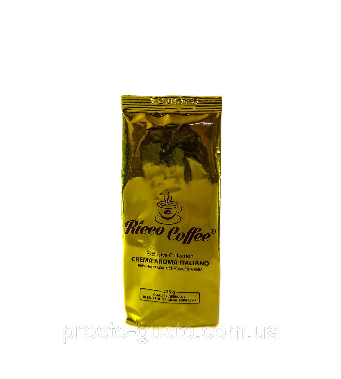 Кава мелена Ricco Crema Aroma Italiana (225г)