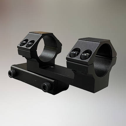 Кріплення для прицілу: моноблок Leapers UTG Accushot Offset, d – 25.4mm, High (BH 21 мм), «Ластівчин хвіст», (RGPMOFS38-25H4), фото 1