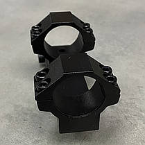 Кріплення для прицілу: моноблок Leapers UTG Accushot Offset, d – 25.4mm, High (BH 21 мм), «Ластівчин хвіст», (RGPMOFS38-25H4), фото 5