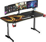 Геймерський ігровий стіл Ultradesk Frag XXL Gold, фото 6