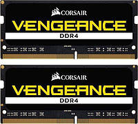Память для ноутбуков Corsair 32 GB SO-DIMM DDR4 2666 MHz Vengeance (CMSX32GX4M2A2666C18)