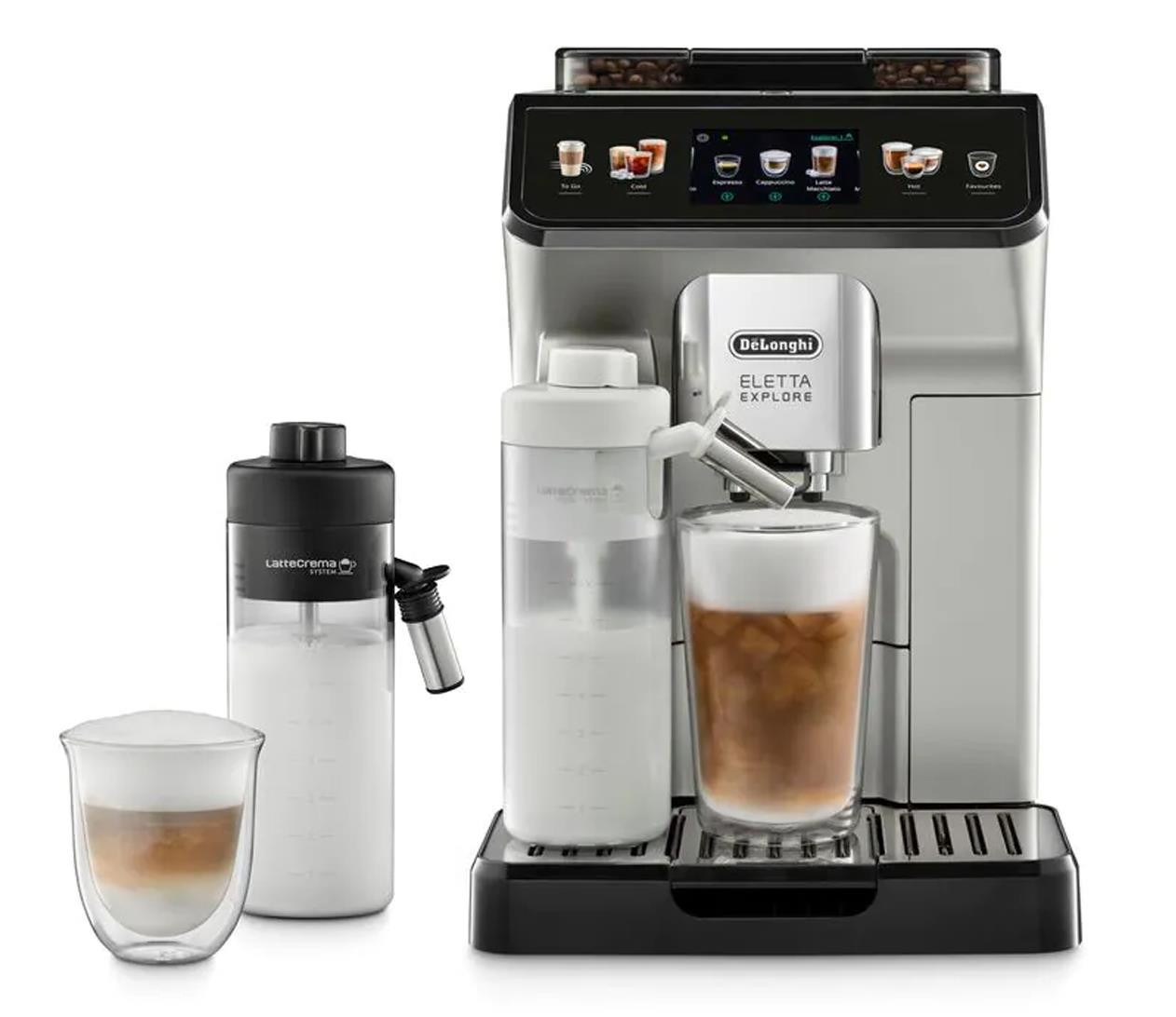 Кавомашина автоматична Delonghi Eletta ECAM 450.65.S