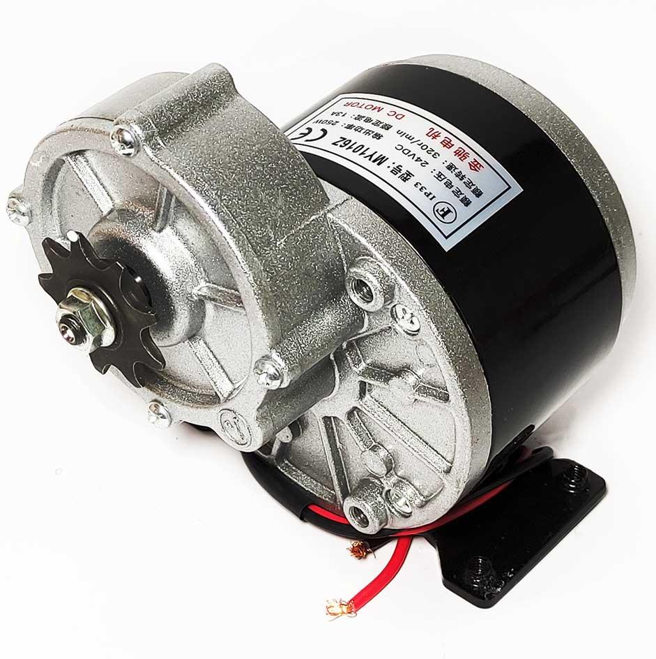 Електродвигун 24V 250W редукторний MY1016Z