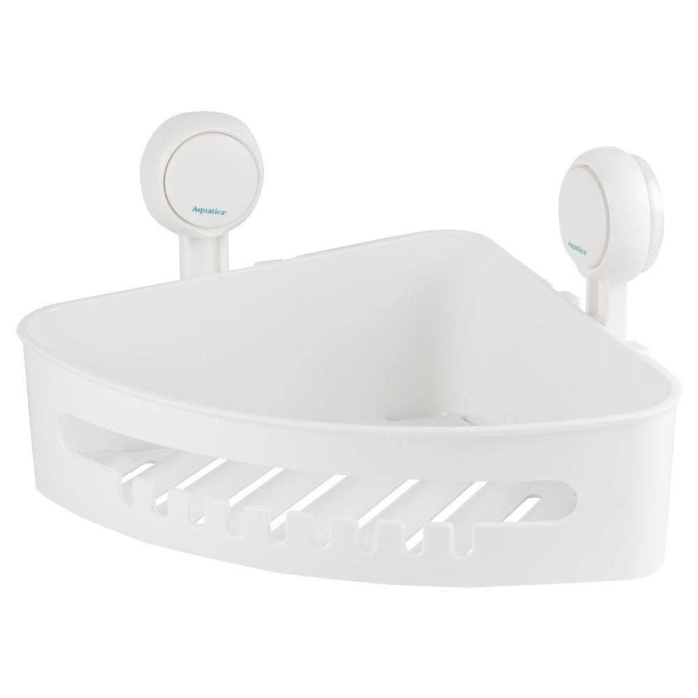 Кошик на вакуумних присосках кутовий s42 255×255×105 мм AQUATICA (9784293)