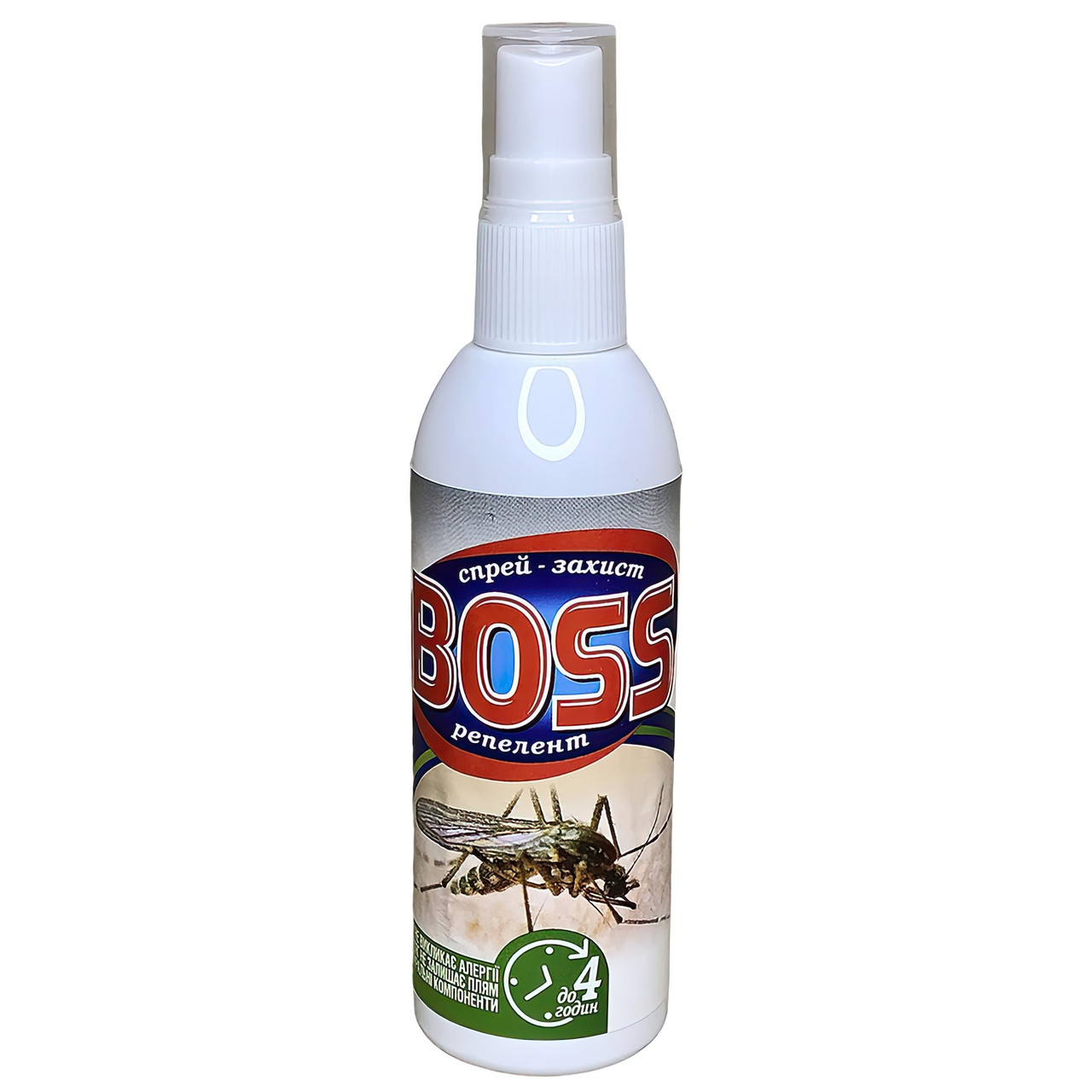 Спрей - репеллент от комаров "BOSS" 100 мл. средство от насекомых, клещей, мух, мошек | засіб від кліщів (TO) - фото 2 - id-p1861889747