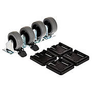 Комплект коліс для переносок Бракко Тревел Bracco Travel № 1, 2, 3 IATA , 4 колеса в упаковці