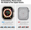 Нейлоновий ремінець Spigen для Apple Watch (49/45/44/42) — Lite Fit Ultra, Orange (AMP05986), фото 6