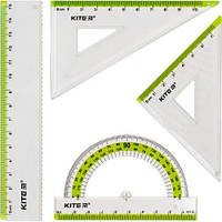 Набор линеек "Ruler Set", салатовый