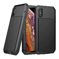 Противоударный чехол Lunatik для iPhone Xs Max Черный