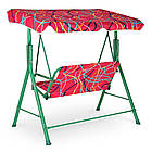 Гойдалка садова з регулюючим дахом для дітей Bambi M 4019-3 Рожевий, фото 2