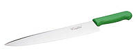 Нож профессиональный с зеленой ручкой длина: 38см
