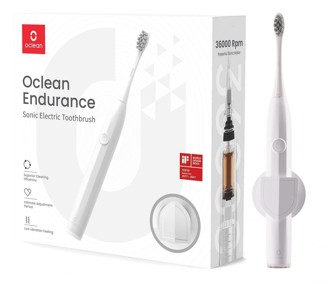 Електрична зубна щітка Oclean Endurance Electric Toothbrush White (6970810552393)