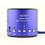 Радіоприймач колонка з Bluetooth WSTER WS-Q9, фото 4