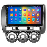 Al Штатна магнітола для Honda Fit 1 Manual AC 2001-2008 екран 9" 4/64 Gb CarPlay 4G Wi-Fi GPS Prime Android, фото 3