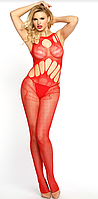 Боди-комбинезон (с доступом) Baci S/L Red Эротическое белье Скидка 158