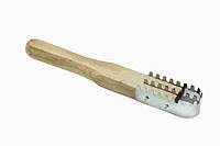 Рыбочистка с деревянной ручкой длина: 22см