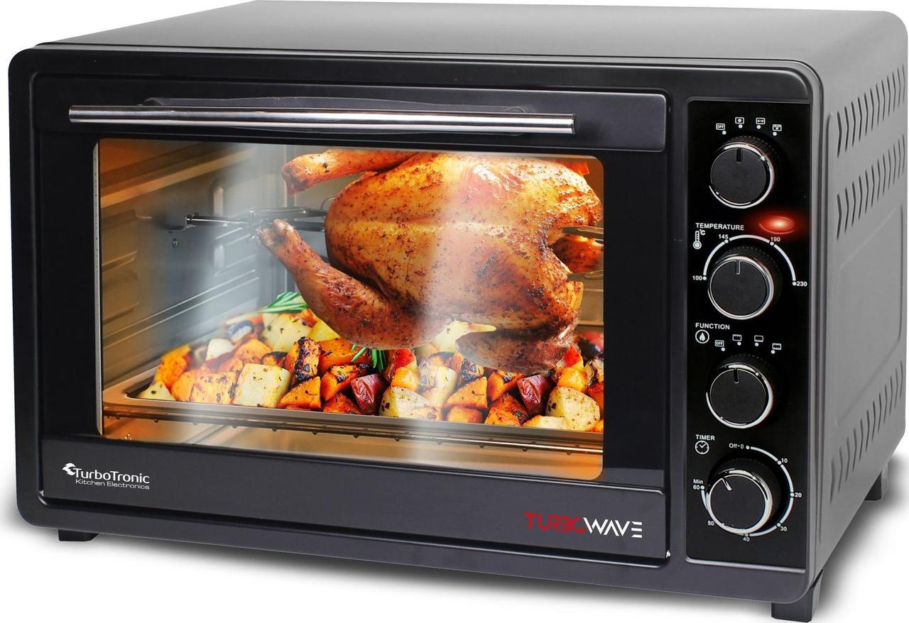 Духовка настільна TurboTronic 45L 2000W Black, фото 1
