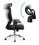 Комп'ютерне крісло для геймера Mark Adler Manager 3.5 Black, фото 8