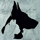 Декоративне настінне Панно «Силует кіт пес», Декор на стіну, фото 5