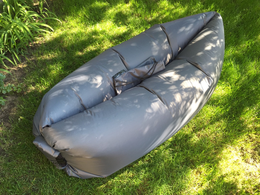 Намак - надувний гамак сірий, фото 1