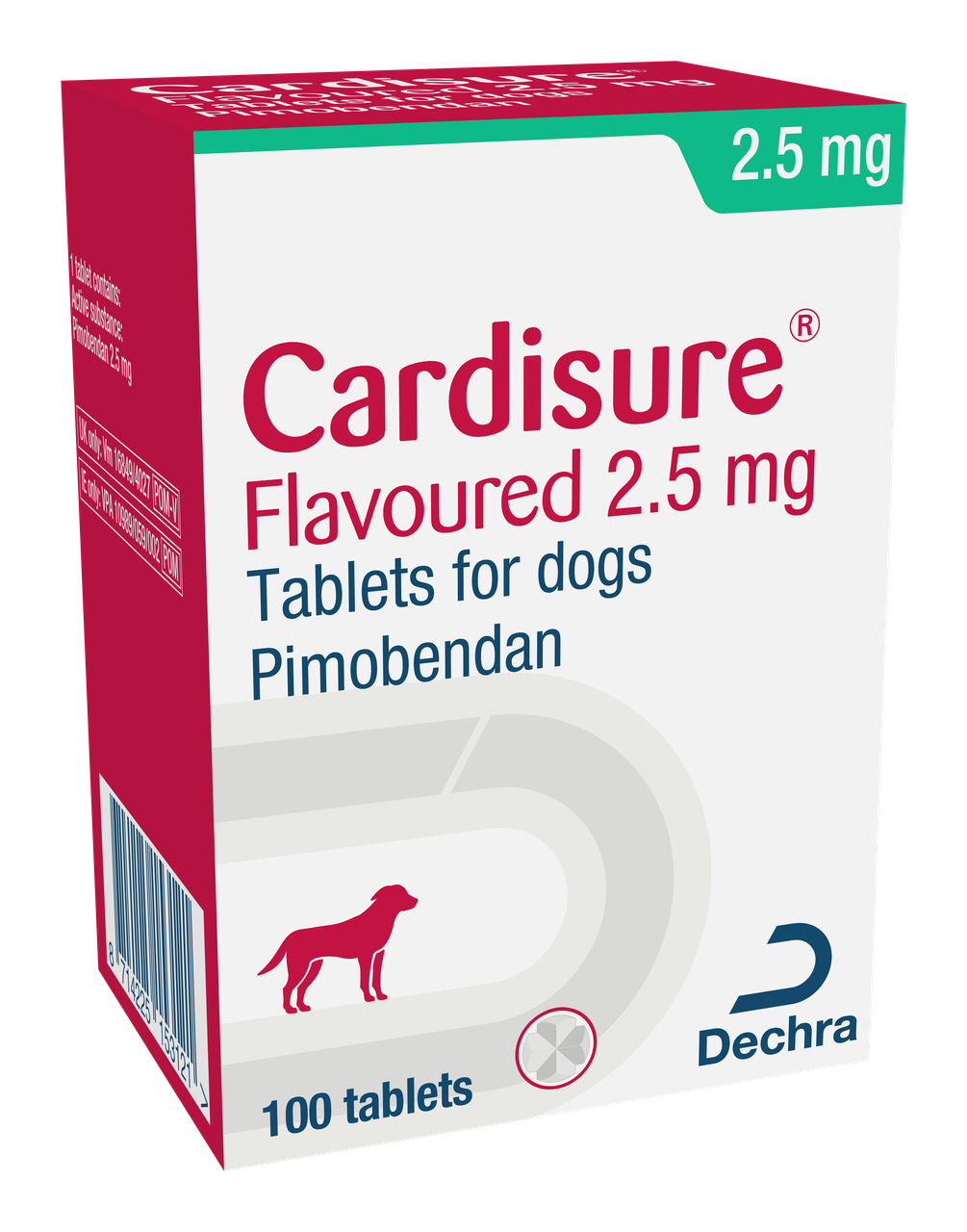 Кардишур для собак Dechra 2,5 мг 10 таб. (аналог Ветмедина), фото 1