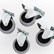 Комплект коліс для переносок Бракко Тревел Bracco Travel № 8 IATA , 4 колеса в упаковці