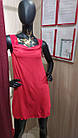 Нічна сорочка жіноча віскоза червона F50030 Fleri