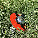 Розпушувач грунту для мотокоси насадка (головка,насадка,редуктор,диск,ніж), фото 3