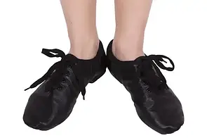 Джазовки низькі шкіряні на шнурівці 37