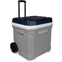 Термобокс Igloo Maxcold Latitude 62 Roller 56 л Grey/Blue (0342233469668) - Вища Якість та Гарантія!