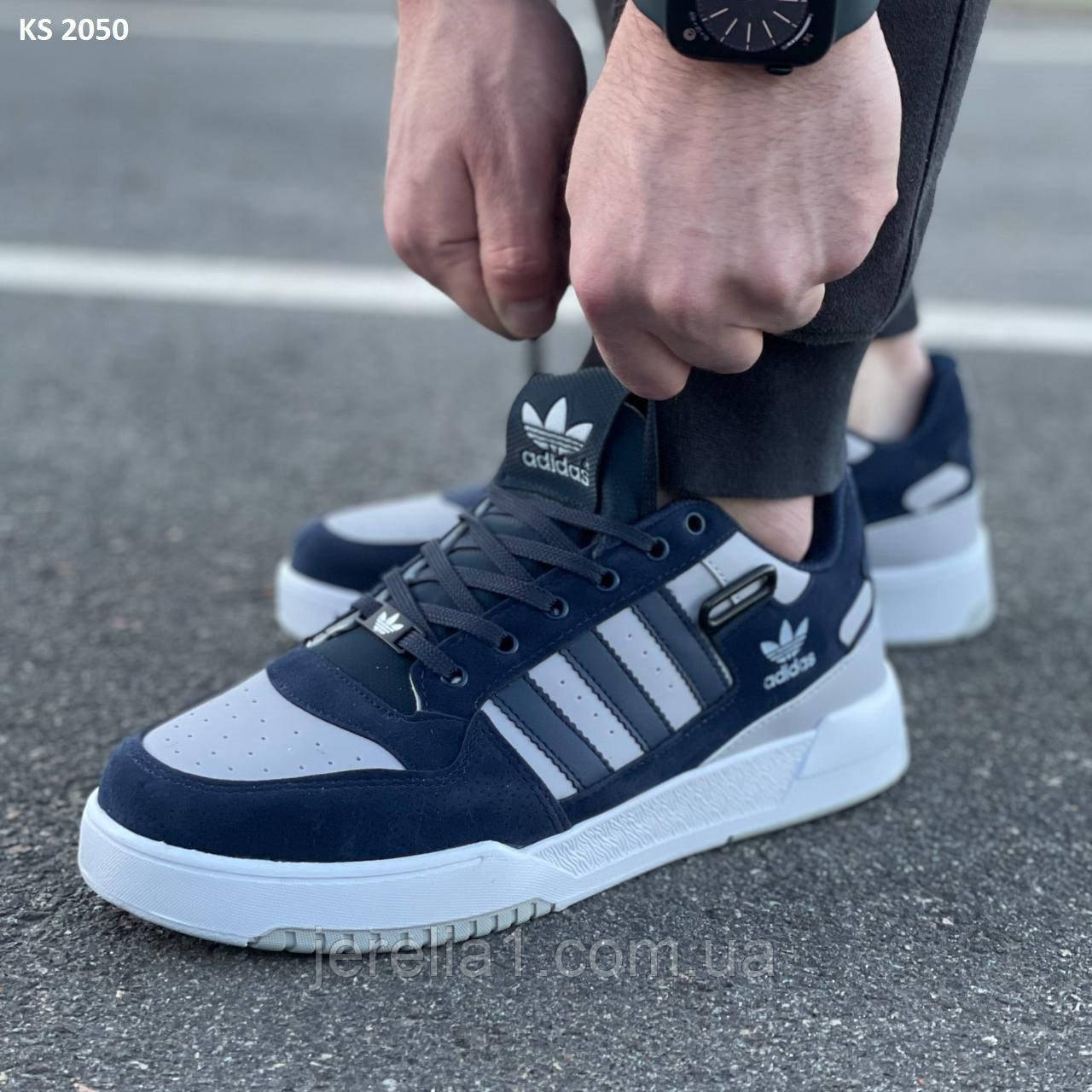 Кросівки Adidas Forum сині/білі 40-42, фото 1