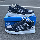 Кросівки Adidas Forum сині/білі 40-42, фото 4