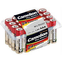 Батарейка Camelion AAA Plus Alkaline LR03 * 24 (LR03-PB24)