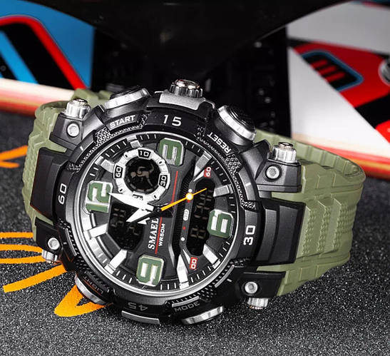Купить Мужские тактические наручные часы SMAEL 1921 для военных, цена ...