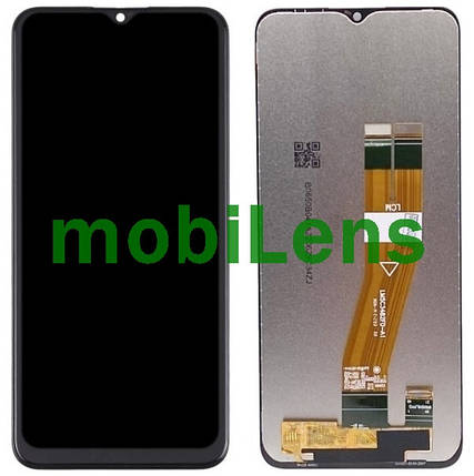 Samsung A025G, висота=163мм *жовтий шлейф, Galaxy A02S, A035G,A037G Galaxy A03S Дисплей +тачскрин (модуль), фото 1